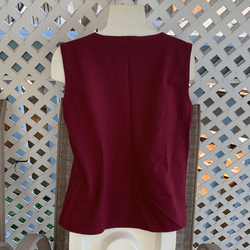 Tank top, rust colour - Picture 3 of 3